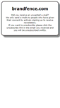 Mobile Screenshot of brandfence.com